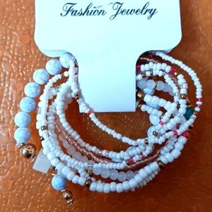 Bohemian Stackable Bead Bracelet